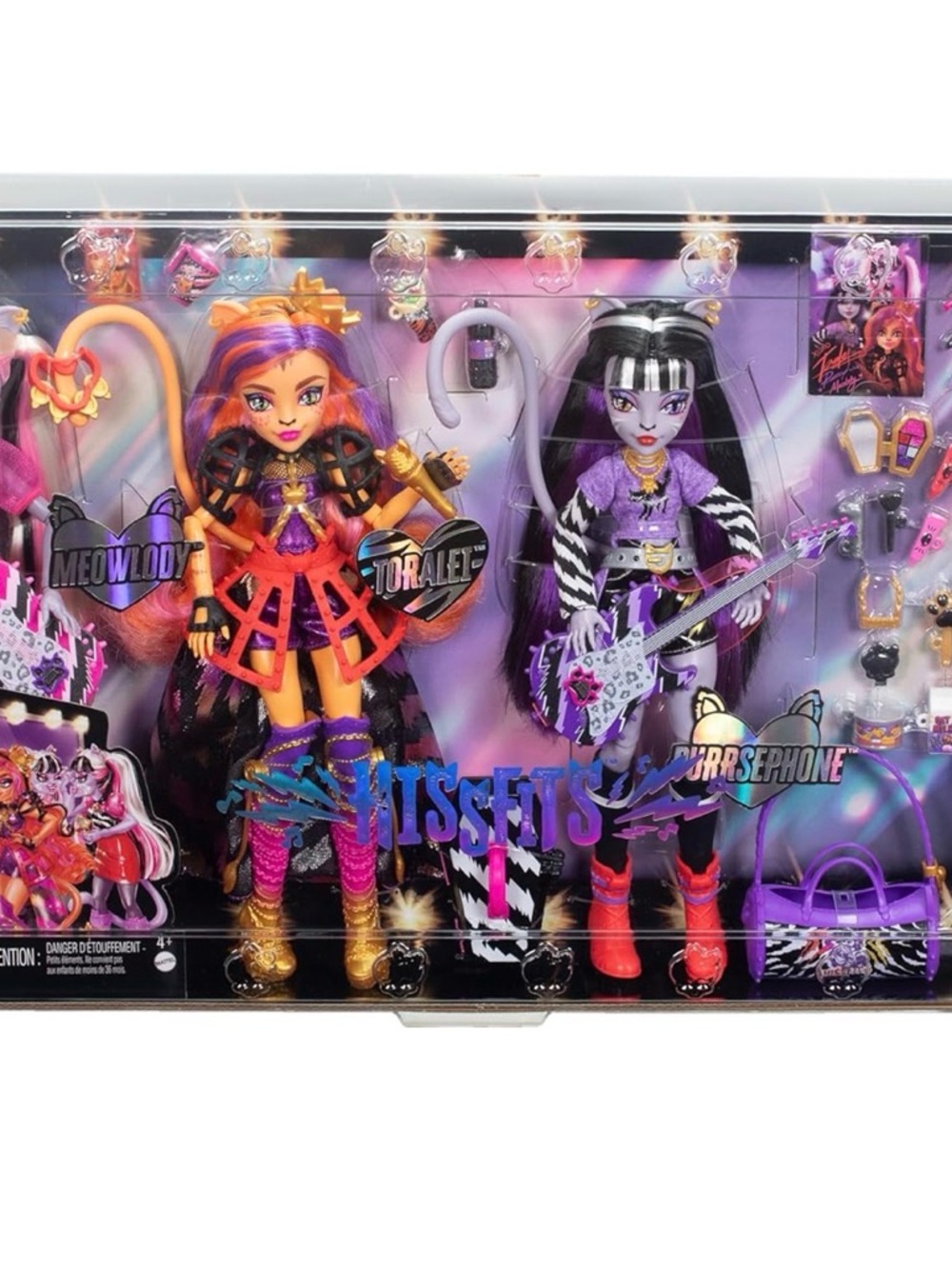 monster high Misfits Duo Pack - Purple, Orange & Black